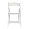 Merrick Lane Nathan Solid Wood Dining Chair with Foldable Design and Elegant Finish